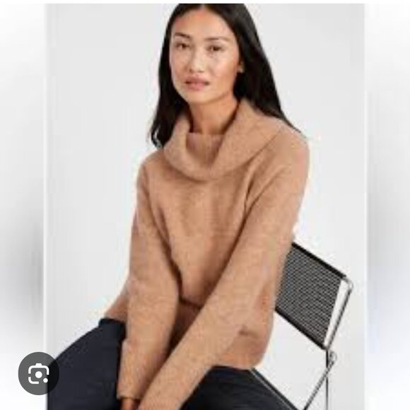 Wilfred Sweaters - Aritzia Wilfred Free Women's Alpaca Wool Blend Beige Cowl Neck Sweater SZ Small